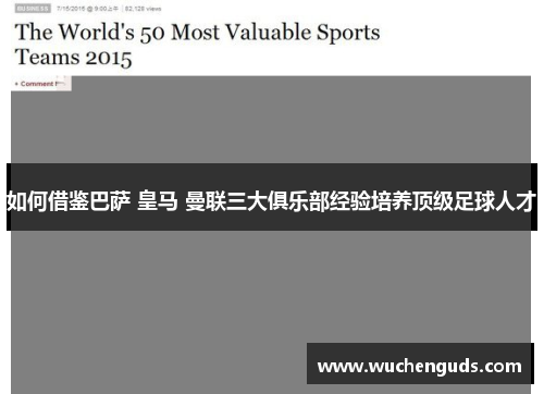 如何借鉴巴萨 皇马 曼联三大俱乐部经验培养顶级足球人才